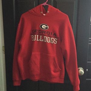 Georgia Bulldogs pull over hoodie